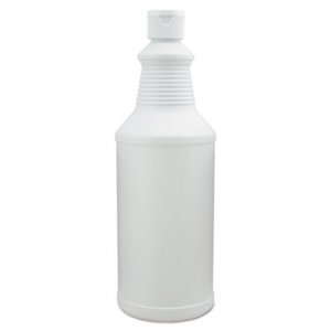 Diversey Shockwave Cap Empty Bottle, 32 oz, Clear, 12/Carton DVOD1223357 D1223357