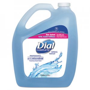 Dial Professional Antimicrobial Foaming Hand Wash, Spring Water, 1 gal Bottle DIA15922EA