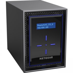 Netgear ReadyNAS 422, Desktop 2-bay, 2x2TB Desktop HDD RN422D2-100NES RN422D2