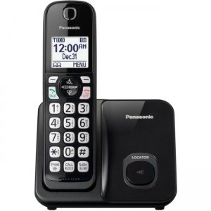 Panasonic Expandable Cordless Phone with Call Block - 1 Handset KX-TGD510B