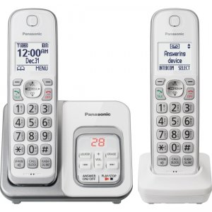 Panasonic Duo Cordless Phone KX-TGD532W PANKXTGD532W