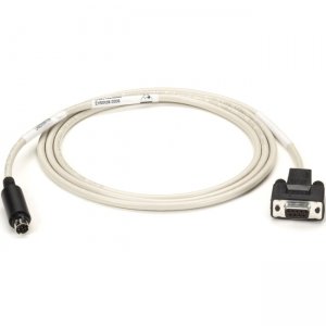 Black Box RS-232 Serial To Imagewriter Cable 8-Pin Mini DIN/DB9F 6Ft EVMA08-0006