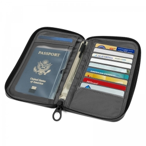 Passport Wallet - Heather Gray CL90023 CL90023