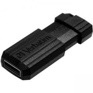 Verbatim 16GB PinStripe USB 2.0 Flash Drive - 400PK - Black 58613