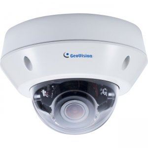 GeoVision 2MP H.265 4.3x Zoom Super Low Lux WDR Pro IR Vandal Proof IP Dome 125-VD2712-AW0