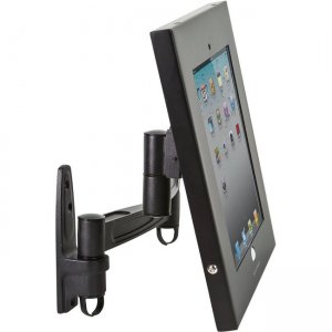 Monoprice Safe and Secure Wall Mount Display Stand for all 9.7-inch iPad, Black 10307