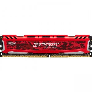 Crucial Ballistix Sport LT Red 8GB DDR4-2666 UDIMM BLS8G4D26BFSEK