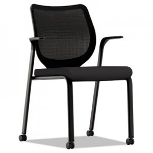 HON Nucleus Multipurpose Stacking Chair, ilira-Stretch M4 Back, Black Seat/Base HONN606HCU10 HN6.F.H.IM.CU10.T