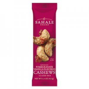 Sahale Snacks Glazed Mixes, Cashew Pom Vanilla, 1.5 oz SMU900328 9386900328