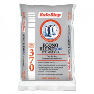 Safe Step Pro Series 370 Econo Blend Blue Ice Melt, 50lb Bag, 49/Carton NASSS56370PL ICE SS56370