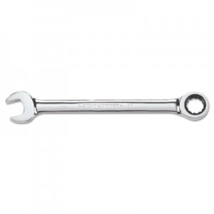 GearWrench GearWrench Ratcheting Combo Wrench, 11.4" Long, 7/8" Opening, Chrome Finish GRW9028 9028