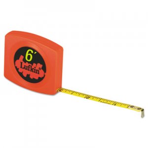 Lufkin Pee Wee Pocket Measuring Tape, 6ft LUFW616 W616