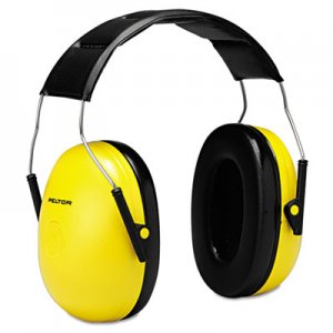 3M Optime 98 H9A Earmuffs, 25 dB NRR, Yellow/Black MMMH9A 247-H9A