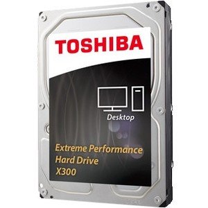 Toshiba 8TB Desk Internal HDD 7200RPM 128MB (X300) HDWF180XZSTA