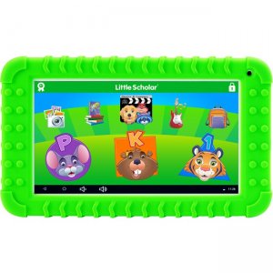 School Zone Little Scholar Mini 7" Tablet with Green Bumper 08611