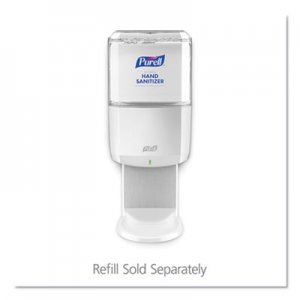 PURELL ES6 Touch Free Hand Sanitizer Dispenser, Plastic, 1200 mL, White GOJ642001 6420-01