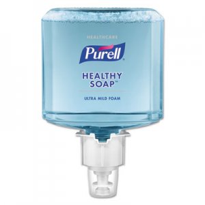 PURELL Healthcare HEALTHY SOAP Gentle and Free Foam, 1200 mL, For ES6 Dispensers, 2/CT GOJ647202 6472-02