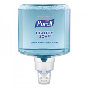 PURELL Foodservice HEALTHY SOAP Gentle Foam ES8 Refill, Clean, 1200 mL, 2/CT GOJ777602 7776-02
