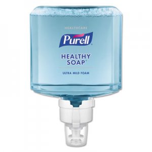 PURELL Healthcare HEALTHY SOAP Ultra Mild Foam ES8 Refill, Clean, 1200 mL, 2/CT GOJ777502 7775-02