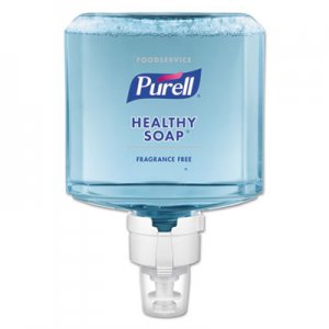 PURELL Foodservice HEALTHY SOAP Fragrance-Free Foam ES8 Refill, 1200 mL, 2/CT GOJ777302 7773-02
