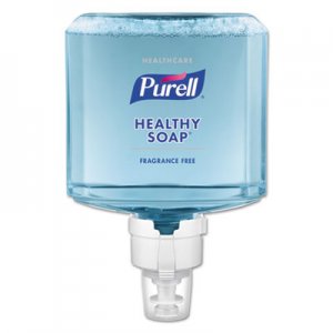 PURELL Healthcare HEALTHY SOAP Gentle & Free Foam ES8 Refill, 1200 mL, 2/CT GOJ777202 7772-02