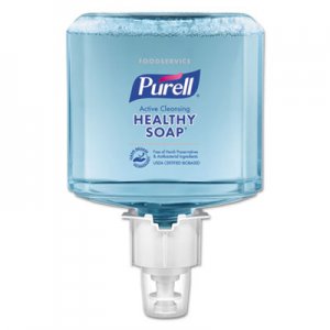 PURELL Foodservice HEALTHY SOAP Active Cleansing Foam, 1200mL, For ES4 Dispensers, 2/CT GOJ508602 5086-02
