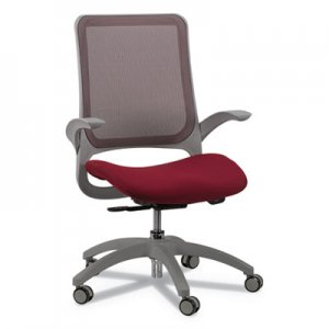 Eurotech Hawk Mesh-Back Chair, Burgundy/Black EUTMF22BY MF22BY