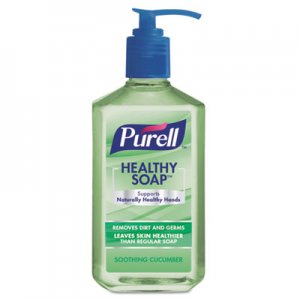 PURELL Healthy Soap, Cucumber, 12oz, Pump Bottle, 12/Pack GOJ970212 9702-12