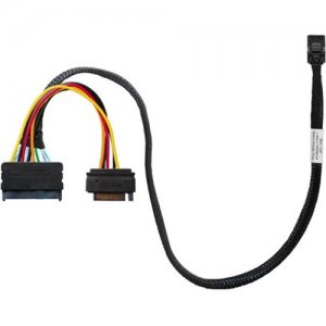 HighPoint SFF-8643 to U.2 SFF-8639 connector with 15-pin SATA Power Connector 8643-8639-50