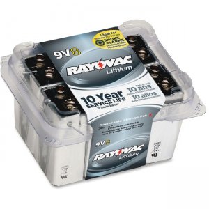 Rayovac 9V Lithium Battery R9VL8G RAYR9VL8G
