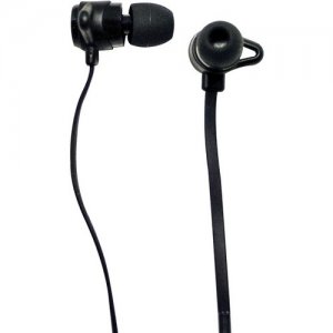 Visiontek Stereo Earphones With Hands Free Capability -Black 900936