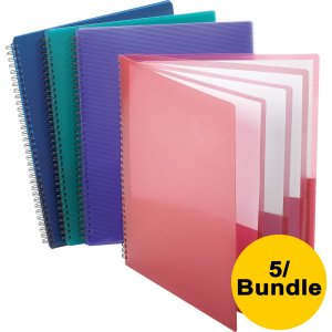 Oxford Wire Binding 8-Pocket Folders 5740404BD OXF5740404BD