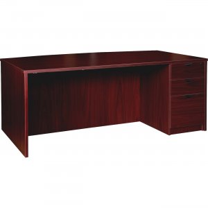 Lorell Prominence Mahogany Laminate Office Suite PD4272RSPMY LLRPD4272RSPMY