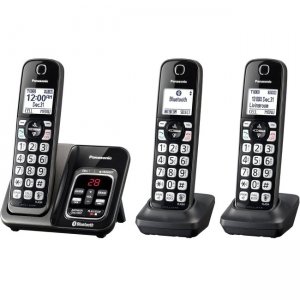 Panasonic Link2Cell Trio Cordless Phone KX-TGD563M