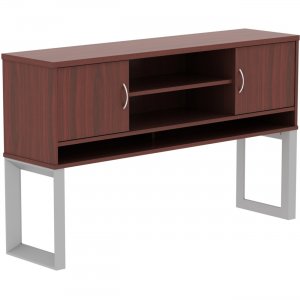 Lorell Relevance Series Mahogany Laminate Office Furniture 16218 LLR16218