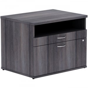 Lorell Relevance Series Charcoal Laminate Office Furniture 16213 LLR16213