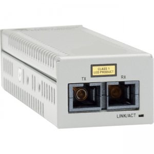Allied Telesis Fast Ethernet to Fiber Desktop Media Converter with USB Power AT-DMC100/SC-00 DMC100/SC