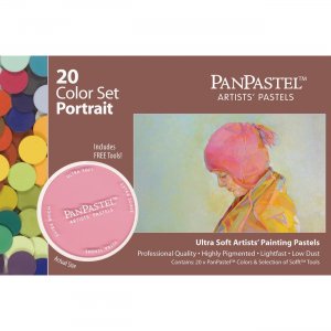 Armadillo Arts & Craft 20-color Portrait Colors Pastels 30203 AMZ30203