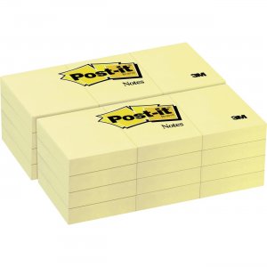 Post-it Canary Yellow Original Note Pads 653YWBD MMM653YWBD