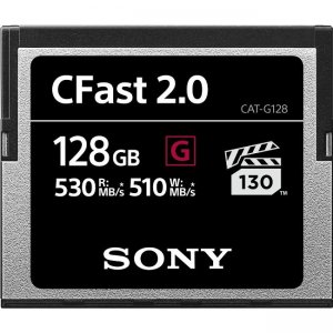 Sony G Series CFast 2.0 Memory Card CAT-G128