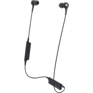 Audio-Technica Wireless In-ear Headphones with In-line Mic & Control ATH-CK200BTBK ATH-CK200BT