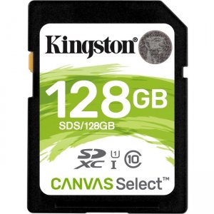 Kingston Canvas Select 128GB SDXC Card SDS/128GB