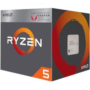 AMD Ryzen 5 Quad-core 3.6GHz Desktop Processor YD2400C5FBBOX 2400G