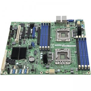 Intel - IMSourcing Certified Pre-Owned Server Motherboard - Refurbished DBS2400SC2-RF S2400SC2