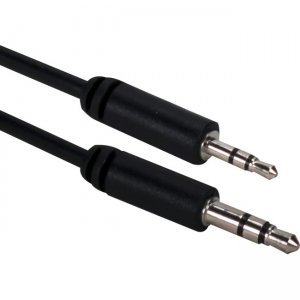 QVS 12ft 3.5mm Male to 2.5mm Male Headphone Audio Conversion Cable CC399C-12