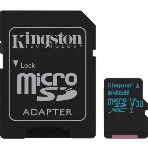Kingston Canvas Go! 64GB microSDXC Card SDCG2/64GB
