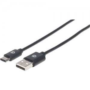 Manhattan Hi-Speed USB 2.0 Type-C to Type-A Device Cable - 6' 354929