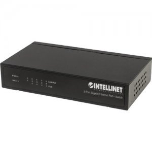Intellinet 5-Port Gigabit Ethernet PoE+ Switch 561228