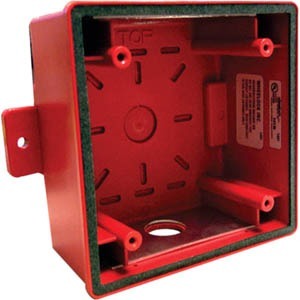 Bosch Indoor or Outdoor Back Box (Red) IOB-R