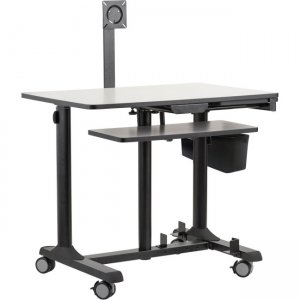 Oklahoma Sound Mobile Computer Sit-Stand Cart EDTCP